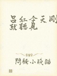 吕红今天刚进门就听见