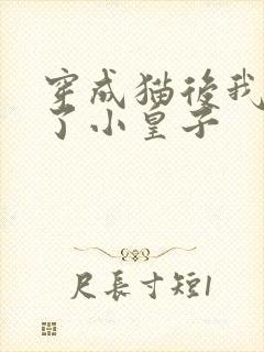 穿成猫后我喂养了小皇子