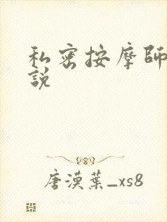 私密按摩师 小说