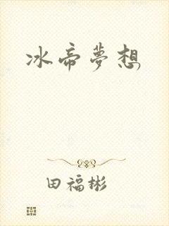 冰帝梦想封面
