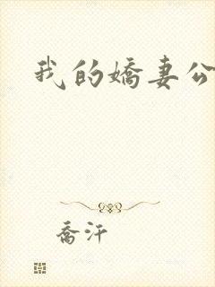 我的娇妻公务员封面