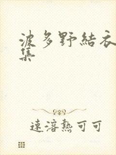 波多野结衣作品集封面