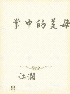 掌中的美母封面
