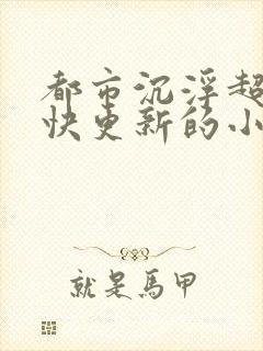 都市沉浮超前超快更新的小说封面