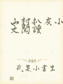 山村扒灰小说全文阅读封面