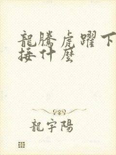 龙腾虎跃下一句接什么