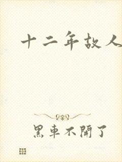 十二年故人戏