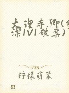 大理寺.卿(双洁1V1破案)