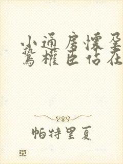 小通房怀孕了阴鸷权臣站在身前