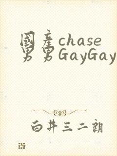国产chase男男GayGay封面