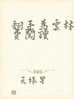 翻手为云林云免费阅读封面