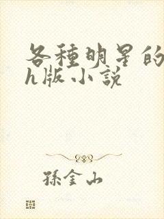 各种明星的综艺h版小说