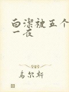 白洁被五个人玩一夜