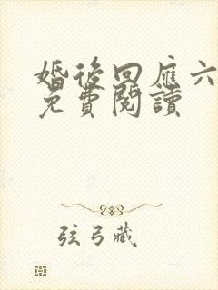 婚后回应六盲星免费阅读