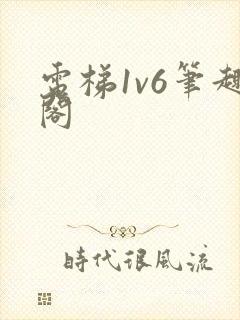 电梯1v6笔趣阁封面