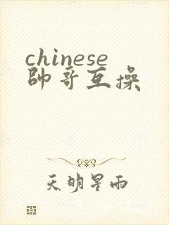 chinese帅哥互操