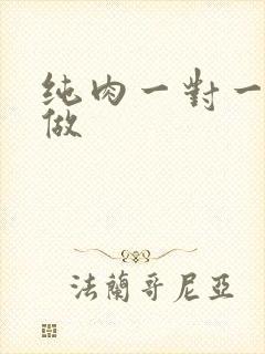 纯肉一对一到处做