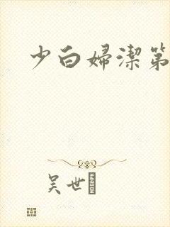 少白妇洁第二部