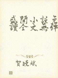 盛开小说免费阅读全文无弹窗