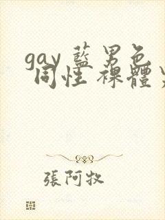 gay 蓝男色 同性 裸体男模