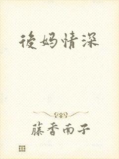 后妈情深封面