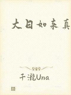 大日如来真经封面