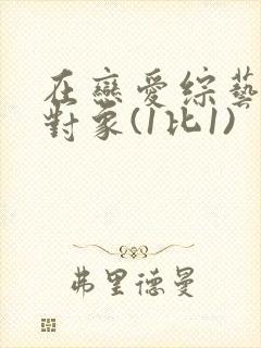 在恋爱综艺里搞对象(1比1)封面