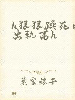 h狠狠躁死你h出轨高h封面