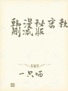 韩漫秘密教学无删减版