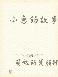 小惠的故事
