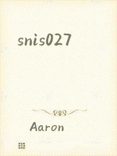 snis027封面