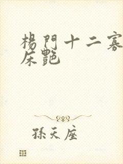 杨门十二寡妇肉床艳