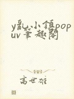 y乱小镇popuv笔趣阁