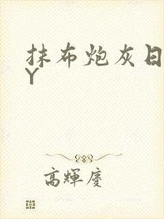 抹布炮灰日记BY封面