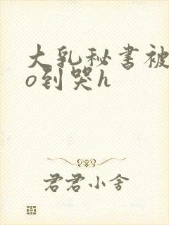 大乳秘书被cao到哭h封面