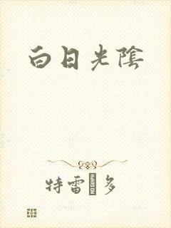 白日光阴