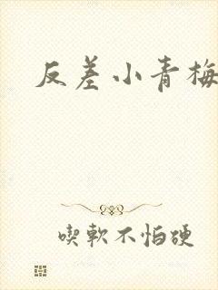反差小青梅不经封面