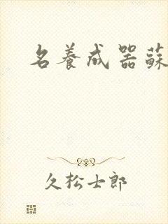 名养成器苏沫沫