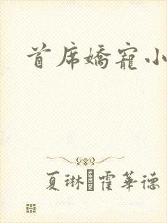 首席娇宠小情人