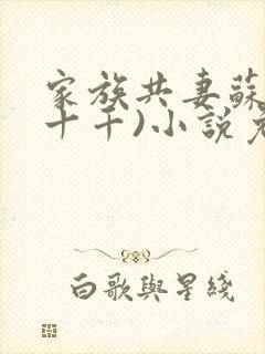 家族共妻苏苏(十千)小说免费