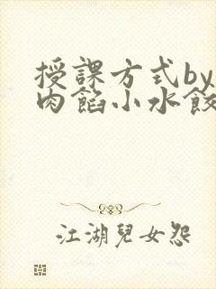 授课方式by 肉馅小水饺