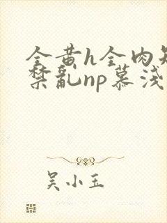 全黄h全肉短篇禁乱np慕浅浅