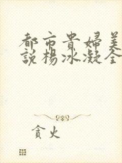 都市贵妇美腿小说杨冰凝全文阅读