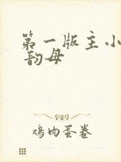 第一版主小说网 韵母封面