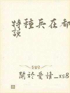 特种兵在都市小说