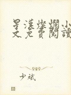 星汉灿烂小说全文免费阅读