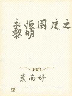 永恒国度之黑暗黎明封面