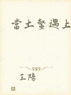 当土鳖遇上海龟