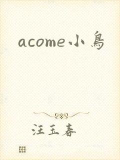 acome小鸟