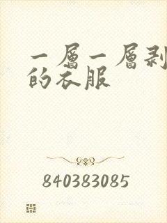 一层一层剥开你的衣服